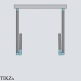 Radaway Nes DWD+2S Душевая дверь 100 см, 10035100-01-01, хром глянец