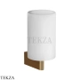Gessi Origini Стакан настенный с держателем, белый 66407-791, Deep Bronze Br. PVD
