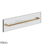 Gessi Perle Полотенцедержатель для крепления на стекло, 60 см 74915-726, бронза Brushed