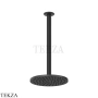 Gessi Goccia Верхний душ с потолочным кронштейном под размер 33664-299, Matte Black