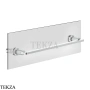 Gessi INCISO accessories Полотенцедержатель для крепления на стекло, 45 см 58615-031, хром глянец