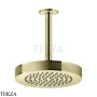 Gessi INCISO SHOWER Верхняя душевая лейка с кронштейном под размер 58188-710, Brass PVD