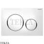 Geberit Sigma20 Клавиша смыва пластик 115.882.KJ.1, белый глянец/хром глянец