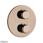 Gessi Goccia Термостат для душа на 2 выхода, внешняя часть 33844-030, Copper PVD
