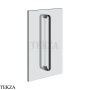 Gessi Perle Полотенцедержатель для крепления на стекло, 45 см 74633-299, черный матовый