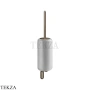 Gessi Goccia Туалетный ёршик настенный, белая керамика 38019-761, Coffee Bronze Br. PVD