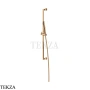 Gessi INCISO SHOWER Душевой гарнитур, штанга, стержневой душ 58145-735, Warm Bronze PVD