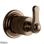 Gessi VENTI20 Вентиль запорный, 1 поток, внешняя часть 65247-761, Coffee Bronze Br. PVD