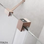 Radaway Furo SL DWJ Душевая дверь 52,2 см, левая, 10307522-93-01L, брашированная медь