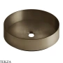 Gessi 316 TOTAL LOOK Умывальник на столешницу 54601-791, Deep Bronze Brushed PVD