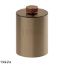 Gessi Pelle Tresse Ведерко, корзина для мусора, 78690-447, Red Cherry/ Coffee Bronze Br. PVD