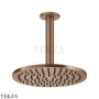 Gessi Goccia Душевая лейка 20,0 с потолочным креплением 33662-708, Copper Br. PVD