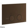 Gessi Total look Клавиша смыва для инсталляции Geberit omega 12, 54615-845, Dark Bronze