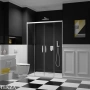 Radaway Idea DWD Дверь в нишу раздвижная двустворчатая 170 см, 387127-04-01, белый матовый