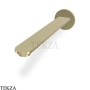 FIMA Carlo Frattini Slide Излив для раковины на стену F5844HS, шампань Brushed