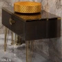 ARMADI ART LUCIDO Столешница 101 см 853-100-BB, бронзированный коричневый