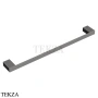Boheme Qubic Держатель для банного полотенца 60 см 10722-SGM, Shine Gun Metal