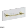 Gessi INGRANAGGIO Полотенцедержатель для крепления на стекло, 30 см 63924-710, Brass PVD