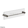 Gessi RILIEVO Полотенцедержатель для крепления на стекло, 45 см 59564-761, Coffee Bronze Br. PVD
