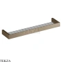 Gessi Rettangolo Решетка-полка в душевую зону 60 см 20949-761, Coffee Bronze Brushed PVD
