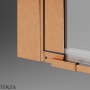 Radaway Nes PND I Шторка на ванну двустворчатая 140 см, левая L, 10010120-93-01L, брашированная медь