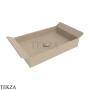 Flaminia BOX 60 раковина накладная BX60AARG, бежевый Argilla матовый