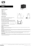 Gessi Rettangolo Стакан для щеток настенный, композит черный 20808-791, Deep Bronze Brushed PVD