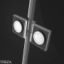 Radaway Essenza PDD Душевая дверь 80 см, левая часть уголка, 1385002-01-01L, хром глянец