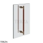 Gessi Pelle Tresse Полотенцедержатель для крепления на стекло, 60 см 78733-447, Red Cherry/ Coffee Bronze Br. PVD