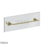 Gessi INGRANAGGIO Полотенцедержатель для крепления на стекло, 45 см 63926-727, Brushed Brass PVD