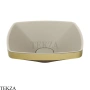 Gessi Jacqueline Раковина настольная, без перелива 77610-727, шампань Brushed