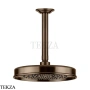Gessi VENTI20 Верхний душ 200 с потолочным креплением под размер 65150-761, Coffee Bronze Br. PVD