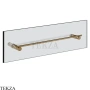 Gessi Incastri Полотенцедержатель для крепления на стекло, 45 см 75513-791, бронза Deep