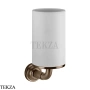 Gessi VENTI20 Стакан настенный белый 65407-761, Coffee Bronze Br. PVD