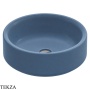 ArtCeram Won раковина накладная круглая The.Saniglaze WNL002 38 34, Blue Avio матовый