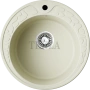 Omoikiri Tovada 51 Кухонная мойка Artgranit круглая 4993363 ваниль