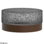 Gessi Incastri Мыльница настольная, Light smoke 75425-845, бронза Dark Brush