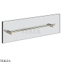 Gessi Incastri Полотенцедержатель для крепления на стекло, 45 см 75513-720, никель глянец