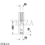 Duravit Starck 3 Пьедестал для раковины 0865160000, белый глянец