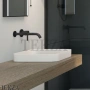 Cielo ENJOY Раковина полувстраиваемая квадратная, без перелива EJLASIQ PM, Pomice