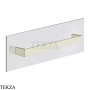 Gessi Rettangolo Полотенцедержатель для крепления на стекло, 45 см 20963-720, Nickel PVD