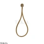 Gessi HI-FI Душевой комплект с магнитной лейкой, шланг из хромолюкс 63099-791, Deep Bronze Brushed PVD