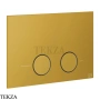 Gessi Total look Клавиша смыва для инсталляции Geberit omega 12, 54615-280, Matte Ocra