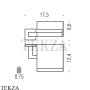Colombo BASIC Q Держатель для туалетной бумаги с крышкой B3791.CR, хром глянец