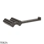 Gessi Ludovica Держатель туалетной бумаги без крышки 76455-707, black хром Brush