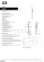 Gessi ANELLO Штанга в комплекте с душевой лейкой и выводом 63482-791, Deep Bronze Br. PVD