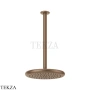 Gessi Goccia Верхний душ с потолочным кронштейном под размер 33768-708, Copper Br. PVD