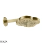 Gessi Ludovica Верхняя душевая лейка с кронштейном из стены 76149-727, шампань Brushed