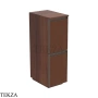 Flaminia Cubika модуль хранения напольный 25×37×78,5 см, 2 ящика, орех Noce Greca