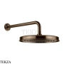 Gessi VENTI20 Верхний душ 300 с настенным креплением 65149-761, Coffee Bronze Br. PVD